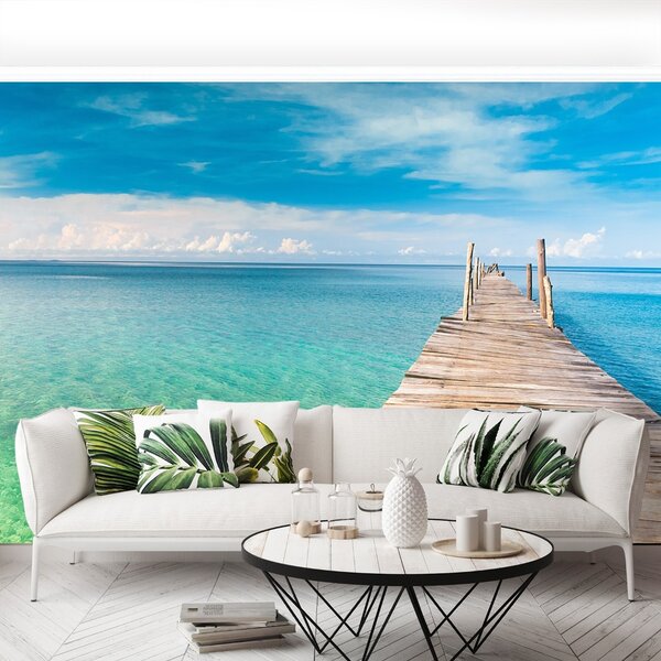 Carta da parati Ponte Mare 104x70 cm