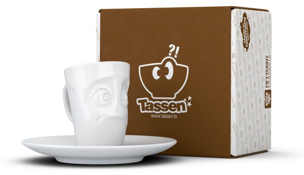 TAZZINA CON PIATTINO ESPRESSO MUG BAFFLED