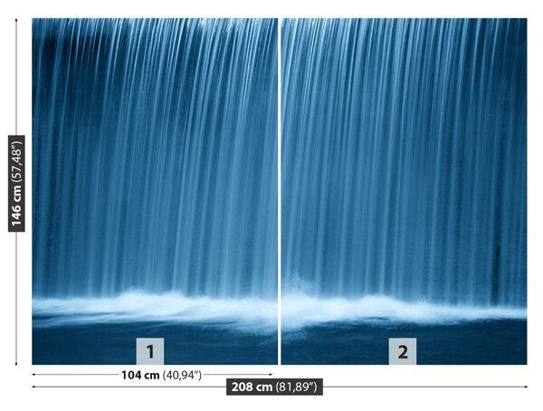 Carta da parati Cascata 104x70 cm