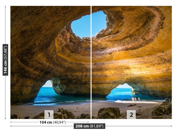 Carta da parati Portogallo Cave 104x70 cm
