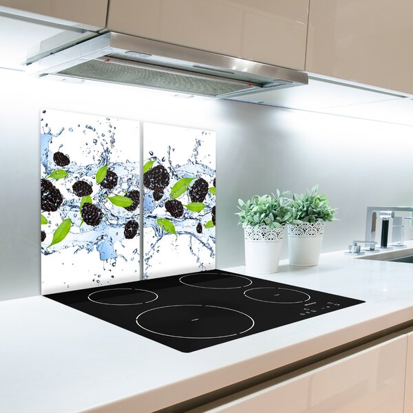Tagliere in vetro Blascere e acqua 60x52 cm