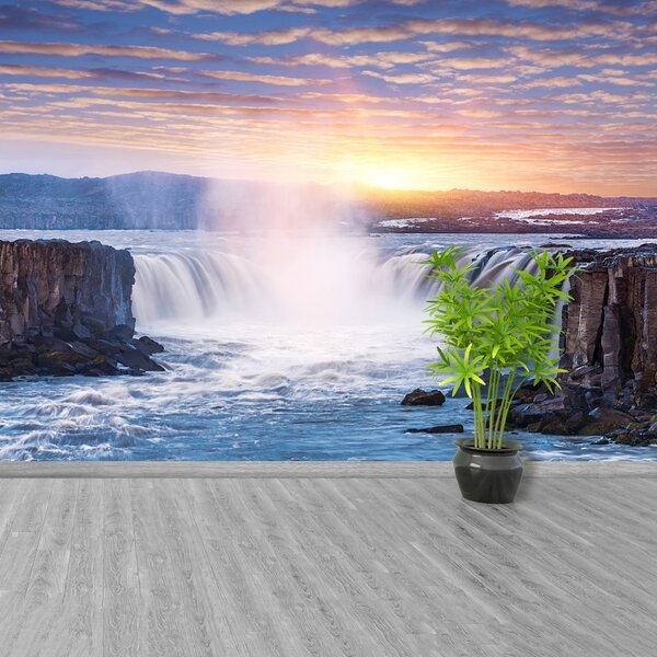 Carta da parati Cascata di sé 104x70 cm