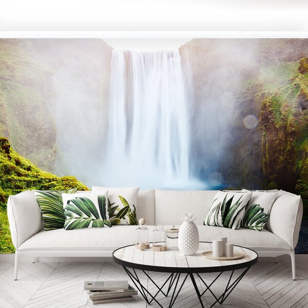 Carta da parati Cascata di skogafoss 104x70 cm