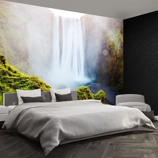 Carta da parati Cascata di skogafoss 104x70 cm