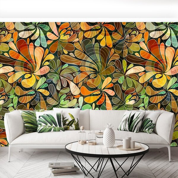 Carta da parati Pattern floreale 104x70 cm