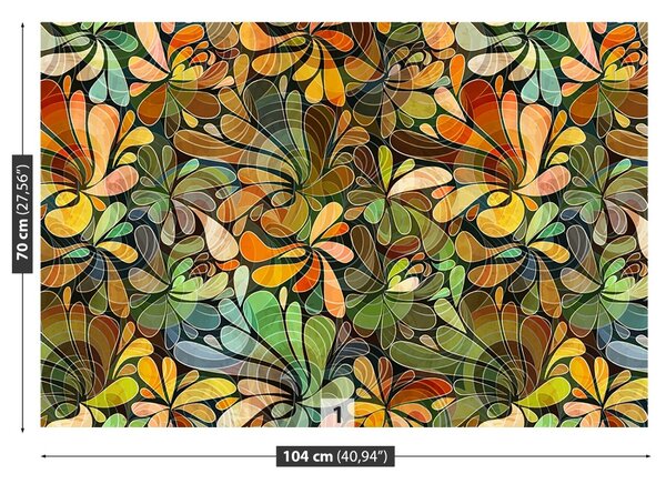 Carta da parati Pattern floreale 104x70 cm