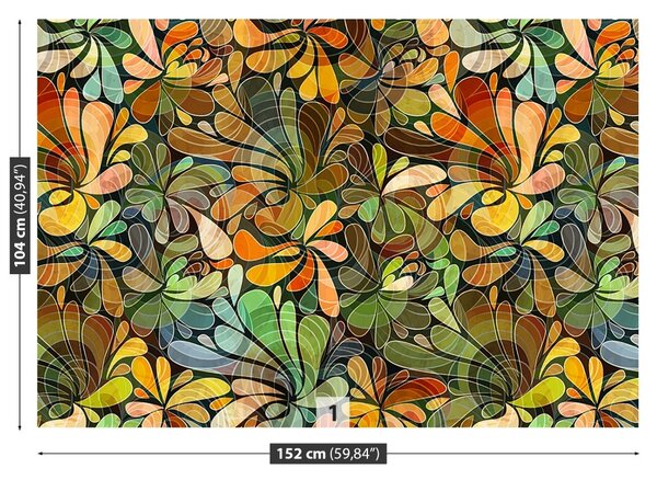 Carta da parati Pattern floreale 104x70 cm