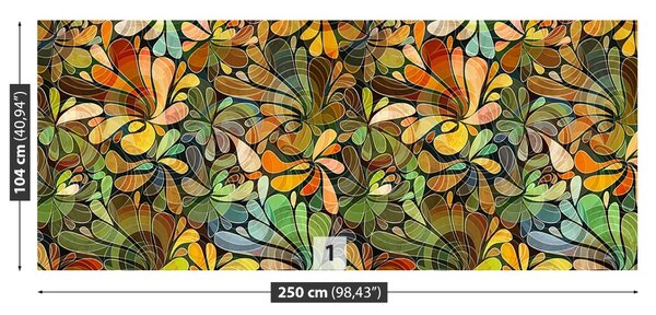 Carta da parati Pattern floreale 104x70 cm
