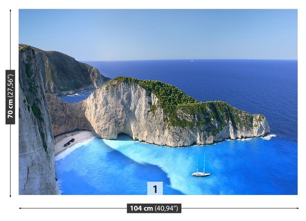 Carta da parati Zakynthos, Grecia 104x70 cm