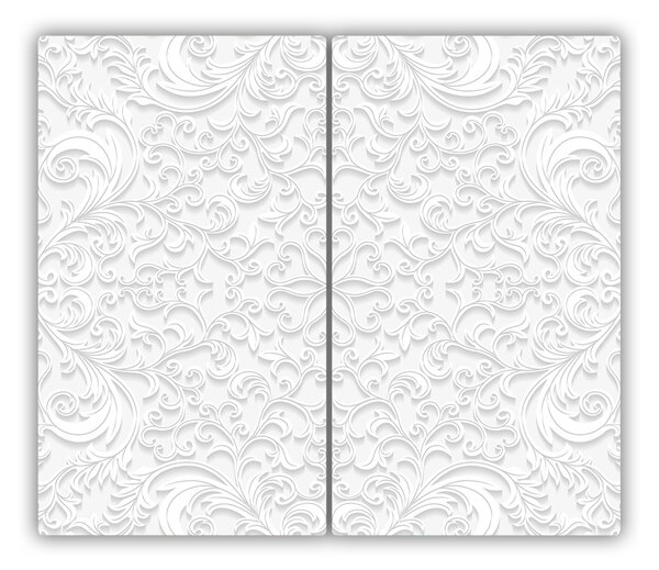 Tagliere in vetro Ornamenti 60x52 cm