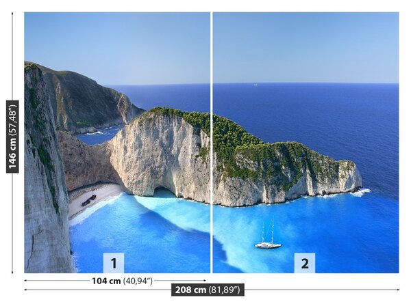 Carta da parati Zakynthos, Grecia 104x70 cm