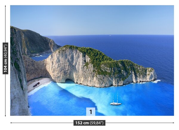 Carta da parati Zakynthos, Grecia 104x70 cm