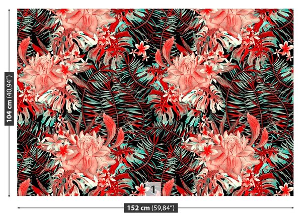 Carta da parati Pattern floreale 104x70 cm