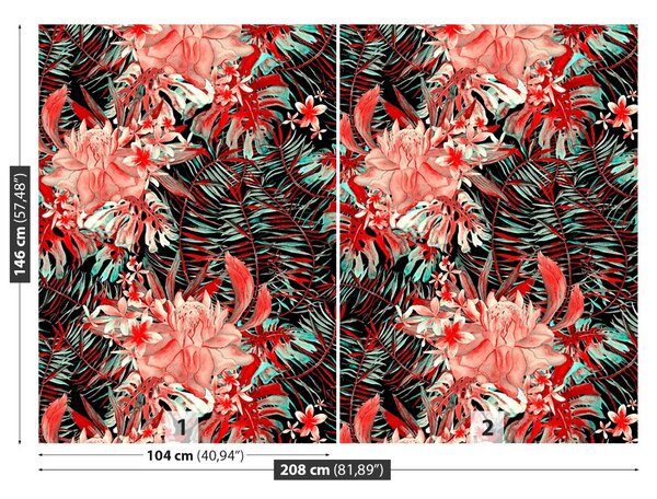 Carta da parati Pattern floreale 104x70 cm