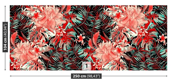 Carta da parati Pattern floreale 104x70 cm