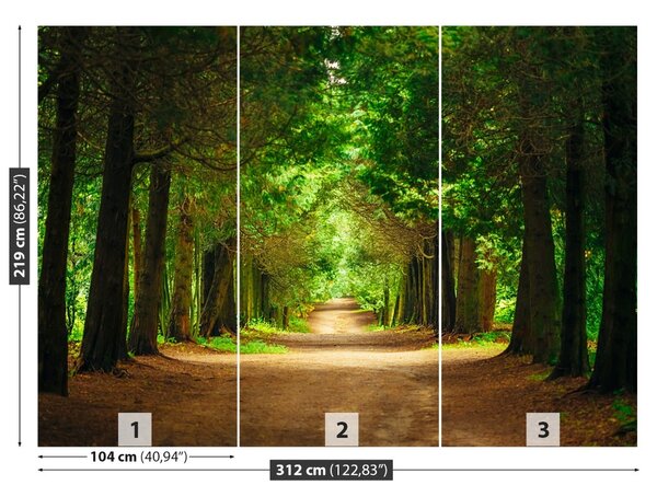 Carta da parati Pia di albero 104x70 cm