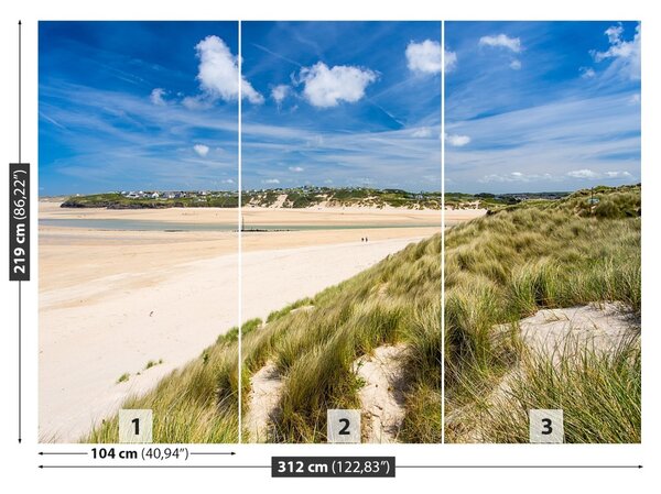 Carta da parati Dunes Beach 104x70 cm