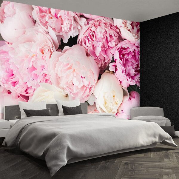 Carta da parati Peonie rosa 104x70 cm