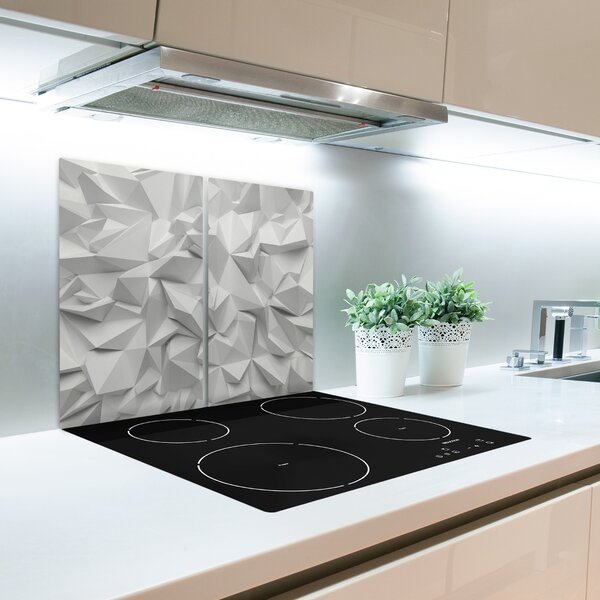 Tagliere in vetro Astrazione 3D 60x52 cm