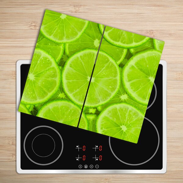 Tagliere in vetro temperato Lime 60x52 cm
