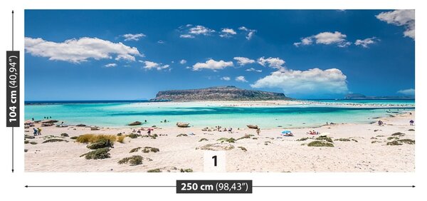 Carta da parati Laguna Creta 104x70 cm