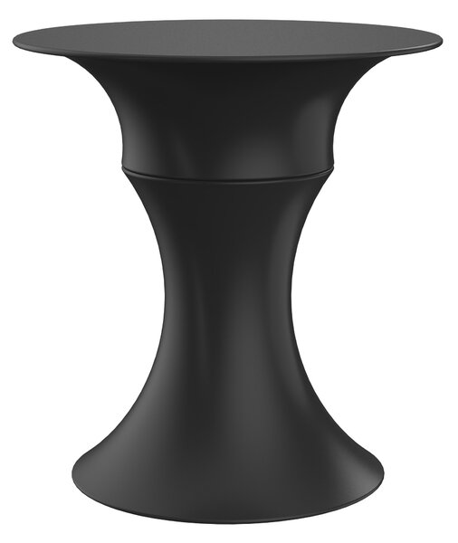 Tavolino da Giardino Componibile Ø37x47 cm in Resina Arkema Olimpo Antracite