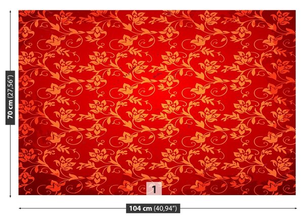Carta da parati Pattern floreale 104x70 cm