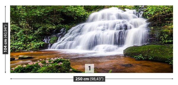 Carta da parati Thailandia cascata 104x70 cm