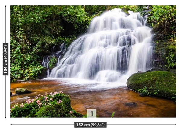 Carta da parati Thailandia cascata 104x70 cm