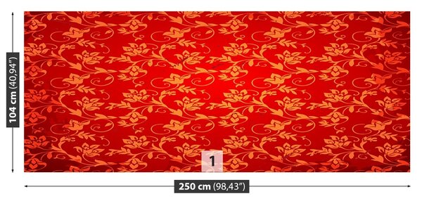 Carta da parati Pattern floreale 104x70 cm