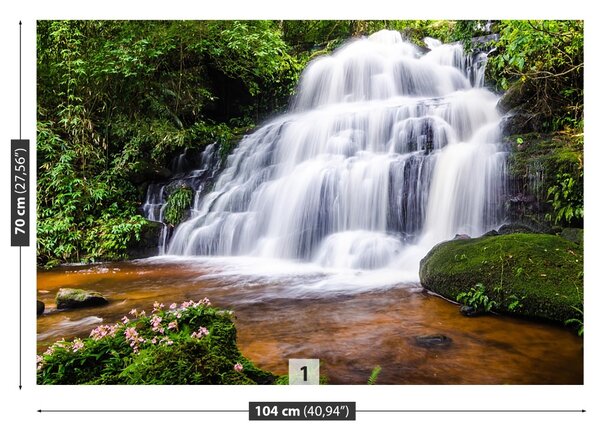 Carta da parati Thailandia cascata 104x70 cm