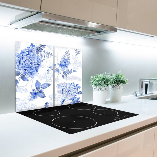 Tagliere in vetro Pattern floreale 60x52 cm