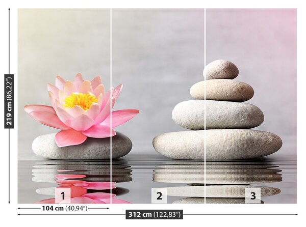 Carta da parati Pietre spa 104x70 cm
