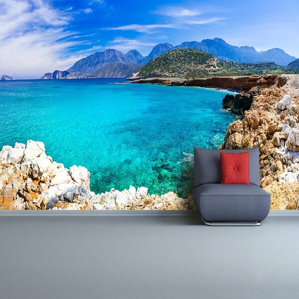 Carta da parati Spiagge della Grecia 104x70 cm