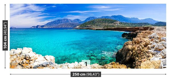 Carta da parati Spiagge della Grecia 104x70 cm