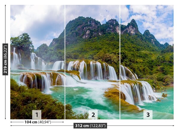 Carta da parati Ban GIOC Waterfall 104x70 cm