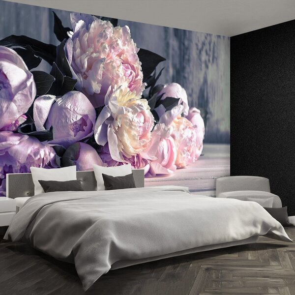 Carta da parati Peonies Bouquet 104x70 cm