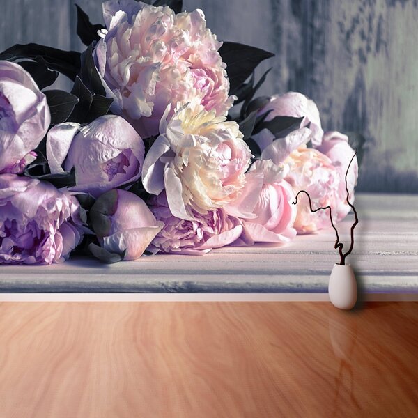 Carta da parati Peonies Bouquet 104x70 cm