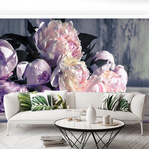 Carta da parati Peonies Bouquet 104x70 cm