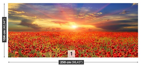 Carta da parati Maki Field 104x70 cm
