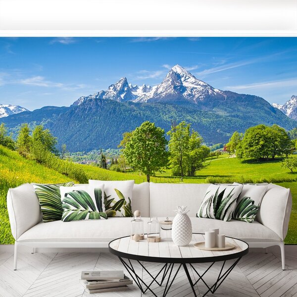 Carta da parati Alpi estive 104x70 cm