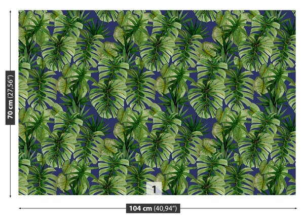Carta da parati Mostro tropicale 104x70 cm