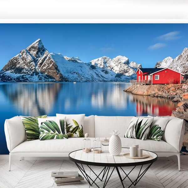 Carta da parati Lofoty Norvegia 104x70 cm