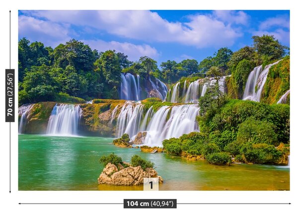 Carta da parati Cascata 104x70 cm