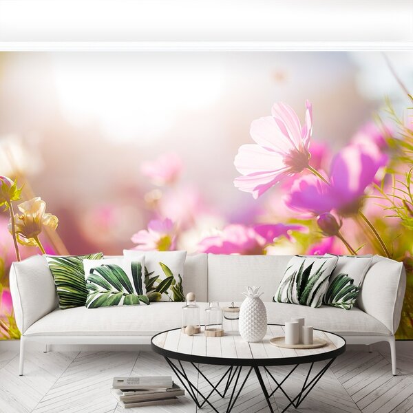 Carta da parati Fiori margherite 104x70 cm