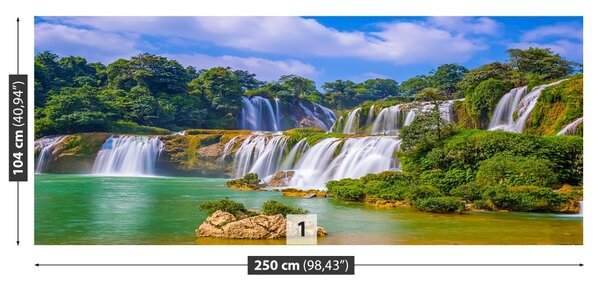 Carta da parati Cascata 104x70 cm