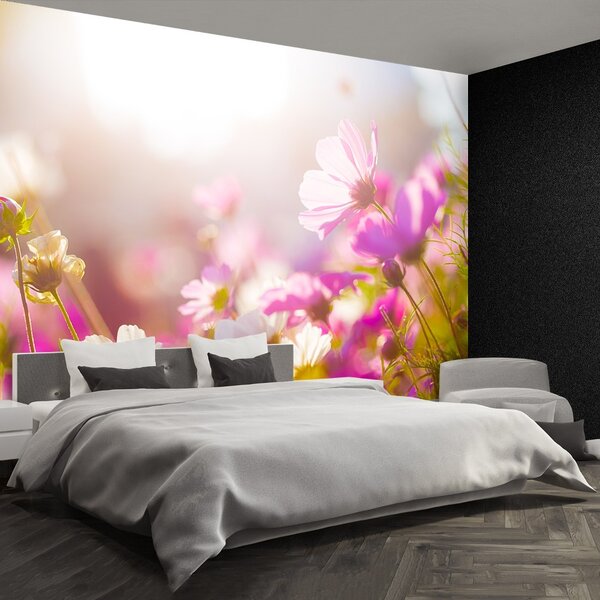Carta da parati Fiori margherite 104x70 cm