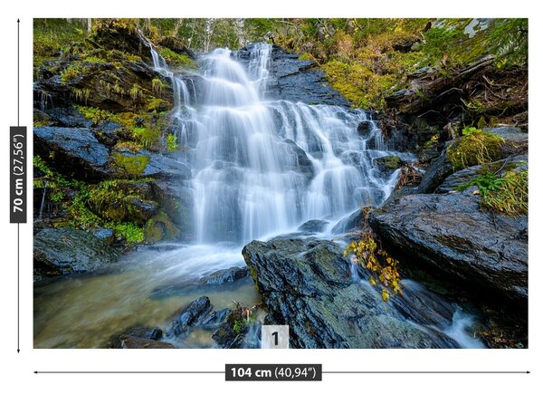 Carta da parati Cascata 104x70 cm