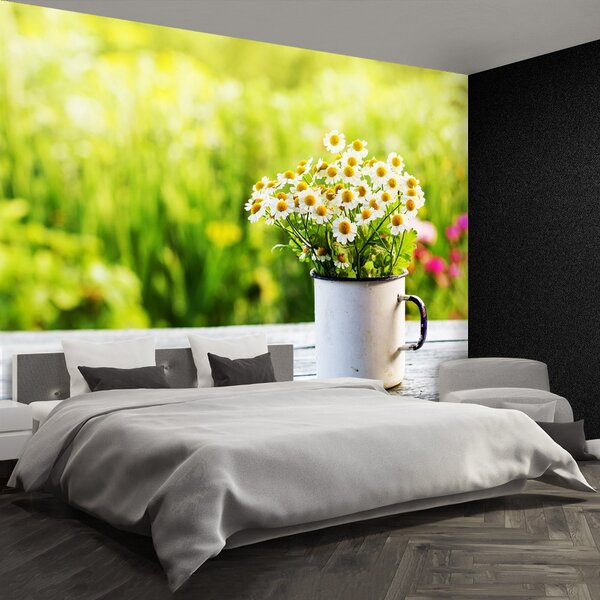 Carta da parati Fiori Stokrotka 104x70 cm