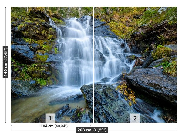 Carta da parati Cascata 104x70 cm